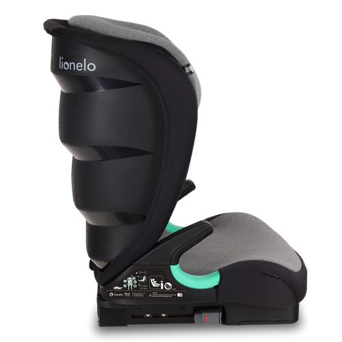 Lionelo gyerekülés Neal i-Size Isofix 15-36 kg  szürke