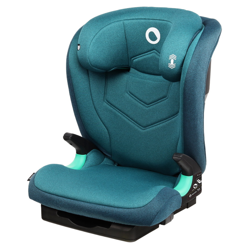 Lionelo Neal i-Size Isofix Gyerekülés 15-36 kg türkiz színben