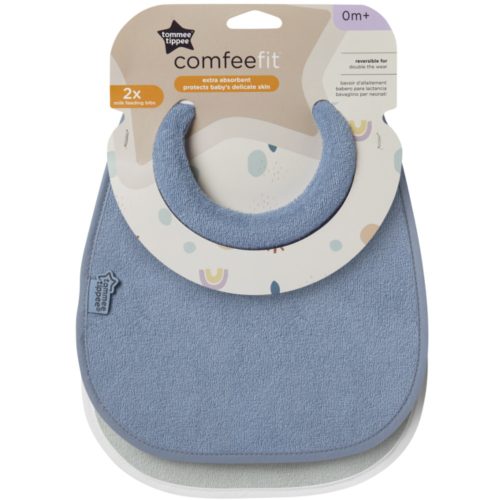 Tommee Tippee etető előke Comfeefit újszülött 2 db