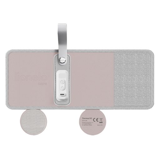 Lionelo cumisüveg melegítő Thermup hordozható  pink