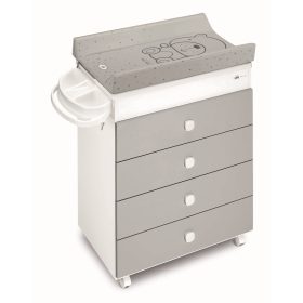 CAM fürdetőszekrény Asia bianca-grigi C918006-C262