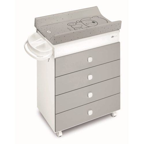 CAM fürdetőszekrény Asia bianca-grigi C918006-C262