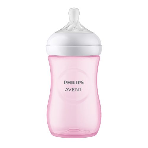 Philips AVENT cumisüveg Natural Response 260ml rózsaszín  