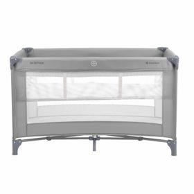 Kikkaboo utazóágy 2 szintes So Gifted  szürke