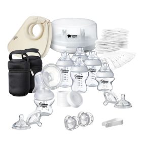   Tommee Tippee mikrohullámú gőzsterilizáló és kézi mellszívó szett CTN