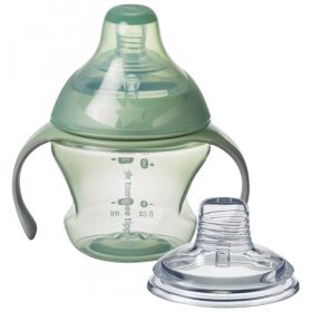   Tommee Tippee itatópohár - Nature Transition cup 150ml 4hó zöld