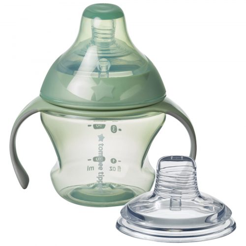 Tommee Tippee itatópohár - Nature Transition cup 150ml 4hó zöld