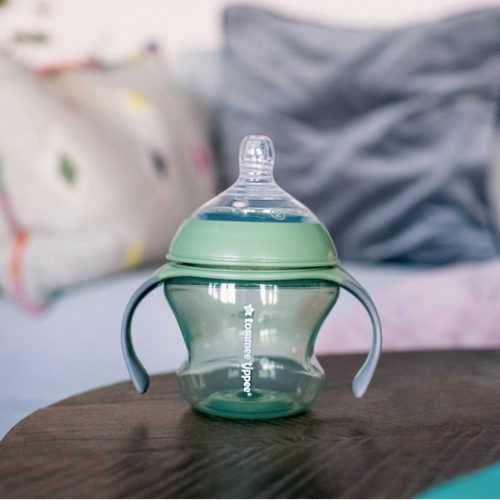 Tommee Tippee itatópohár - Nature Transition cup 150ml 4hó zöld