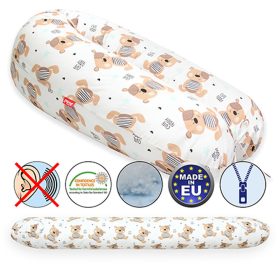   Scamp szoptatós párna univerzális pamut White Brown Bears SZPE235