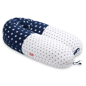   Scamp szoptatós párna univerzális pamut Manhattan Blue SZPE034