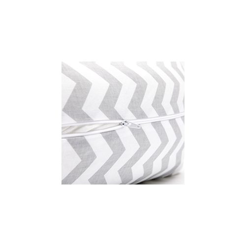 Scamp szoptatós párna univerzális pamut ZigZag Grey White SZPE167