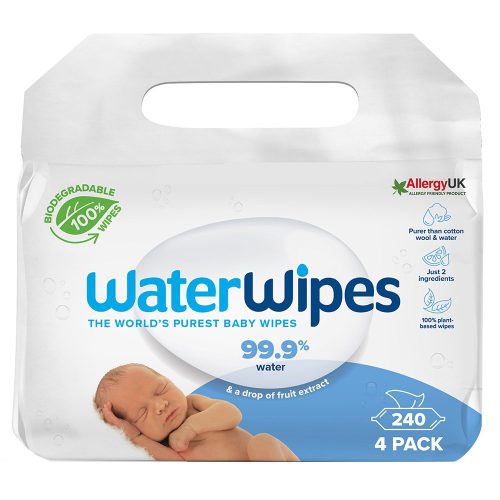 WaterWipes bio baba nedves törlõkendõ 4x60 lapos