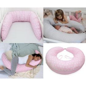   Scamp szoptatós párna formázott gombosvégű Rosa Stars SZPG003