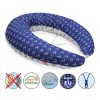 Scamp szoptatós párna formázott gombosvégû Ancora Blue White SZPG011