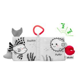   Akuku babakönyv  - készségfejlesztő játék Tengeri állatok