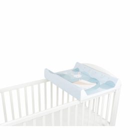   Kikkaboo pelenkázólap - merev 2 oldalú 50x70cm Little fox kék