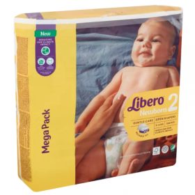 Libero Newborn 2 pelenka 3-6kg Mega Pack 104db