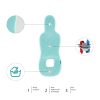 Zopa ülésbetét - Breeze - 0 hótól hordozóba Aquatic zöld