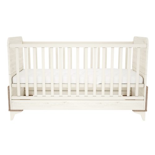 Timba kiságy Kloé átalakítható 70x140 krém-fűz