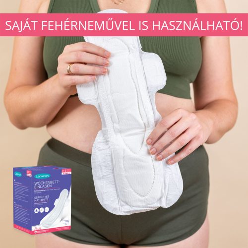 Lansinoh egészségügyi betét szülés utáni extra nedvszívó 0-2hét egyesével csomagolt 10db