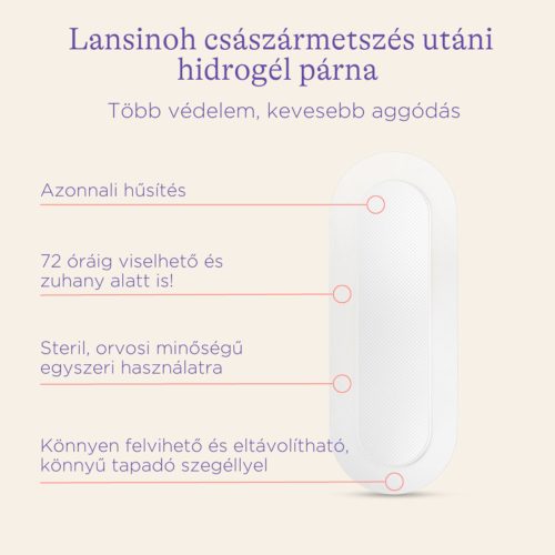Lansinoh császármetszés utáni hidrogél párna 2db