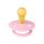 BIBS játszócumi - Colour natúr kaucsuk 0-6 hó babarózsaszín 1 db tasakban