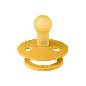   BIBS játszócumi - Colour natúr kaucsuk 6-18 hó méz 1 db tasakban