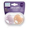 Philips AVENT játszócumi Ultrasoft Premium neutral 6-18hó lányos 2db  