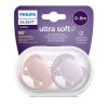 Philips AVENT játszócumi Ultrasoft Premium neutral 0-6hó lányos 2db  