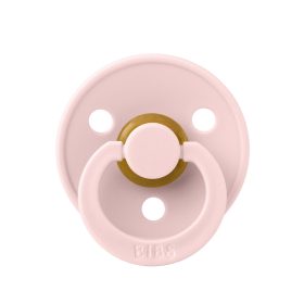   BIBS játszócumi - Colour natúr kaucsuk 0-6 hó cseresznyevirág 1 db tasakban