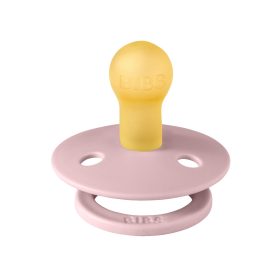   BIBS játszócumi - Colour natúr kaucsuk 0-6 hó szilvarózsa 1 db tasakban