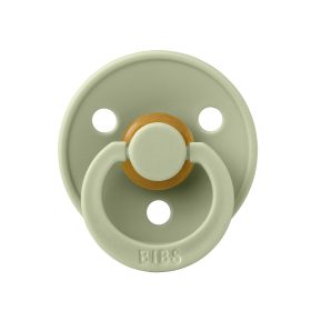   BIBS játszócumi - Colour natúr kaucsuk 0-6 hó zsálya 1 db tasakban