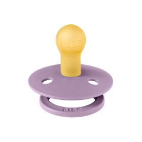   BIBS játszócumi - Colour natúr kaucsuk 6-18 hó levendula 1 db tasakban