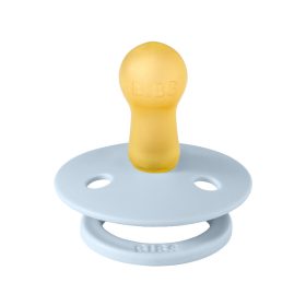   BIBS játszócumi - Colour natúr kaucsuk 6-18 hó pasztellkék 1 db tasakban