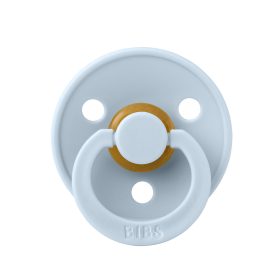   BIBS játszócumi - Colour natúr kaucsuk 6-18 hó pasztellkék 1 db tasakban