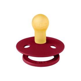   BIBS játszócumi - Colour natúr kaucsuk 6-18 hó rubint 1 db tasakban