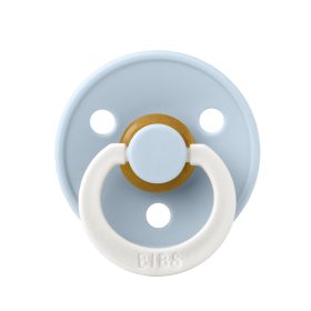   BIBS játszócumi - Colour natúr kaucsuk éjszakai 0-6 hó pasztellkék 1 db tasakban