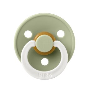   BIBS játszócumi - Colour natúr kaucsuk éjszakai 0-6 hó zsálya 1 db tasakban