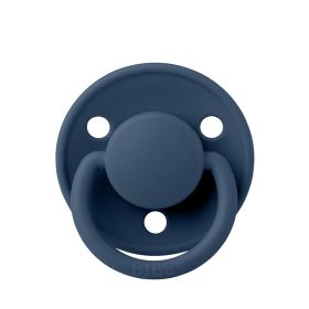   BIBS játszócumi - De Lux hipoallergén szilikon acélkék 1 db tasakban