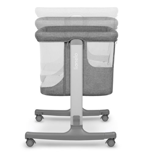 Lionelo babaöböl bölcső babaágy Aurora 3in1  szürke concrete