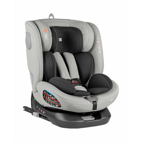 Kikkaboo gyerekülés i-Moove i-Size Isofix 40-150 cm világosszürke