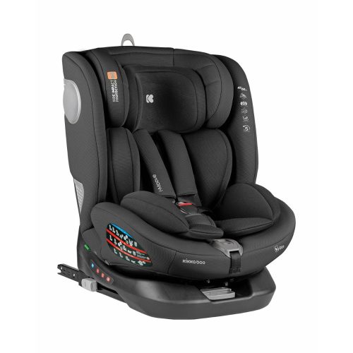 Kikkaboo gyerekülés i-Moove i-Size Isofix 40-150 cm fekete