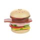 Zopa fa játék hamburger