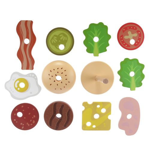 Zopa fa játék hamburger