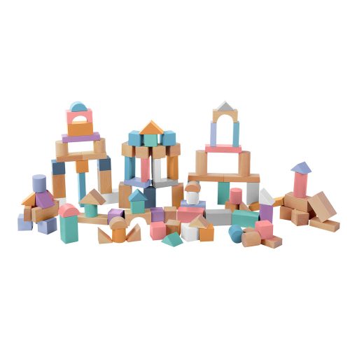 Zopa fa építőkocka készlet 100db