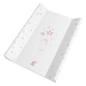   Color pelenkázó lap merev 2 oldalú 80x50cm Rózsaszín csillag