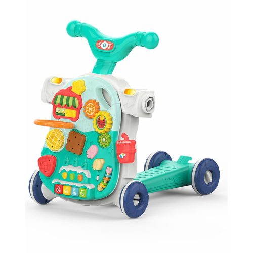 Kikkaboo készségfejlesztő járássegítő és asztal 4az1-ben Sweet Escape menta