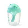 BabyOno itatópohár szívószállal füllel 240ml menta 1464/03