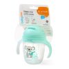 BabyOno itatópohár szívószállal füllel 240ml menta 1464/03