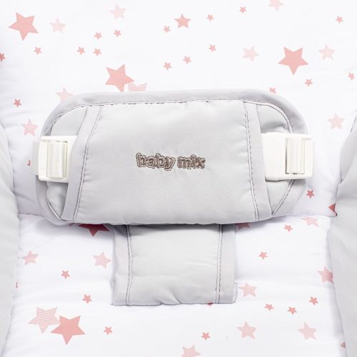 Baby Mix pihenőszék rezgő zenélő csillagok rózsaszín